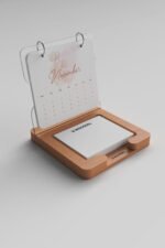 CW-40 Ahşap Masa Takvimi