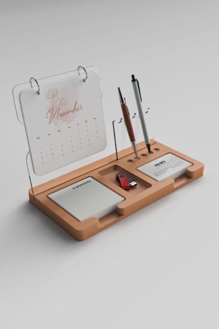 CW-43 Ahşap Masa Takvimi