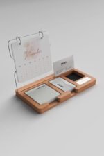 CW-47 Ahşap Masa Takvimi