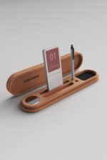 KT-01 Kapaklı Ahşap Masa Takvimi