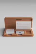 KT-03 Kapaklı Ahşap Masa Takvimi - Görsel 2