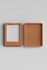 KT-09 Kapaklı Ahşap Masa Takvimi - Görsel 5