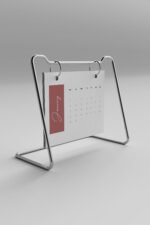 MC-01 Metal Masa Takvimi