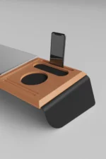 ST-05 Notebook Stand Organizer | doğal ahşap takvim – woodolu.com.tr