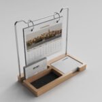 TA-09 Ahşap Masa Takvimi