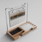 TA-10 Ahşap Masa Takvimi