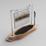 TA-15 Ahşap Masa Takvimi