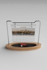 TA-21 Ahşap Masa Takvimi - Görsel 2