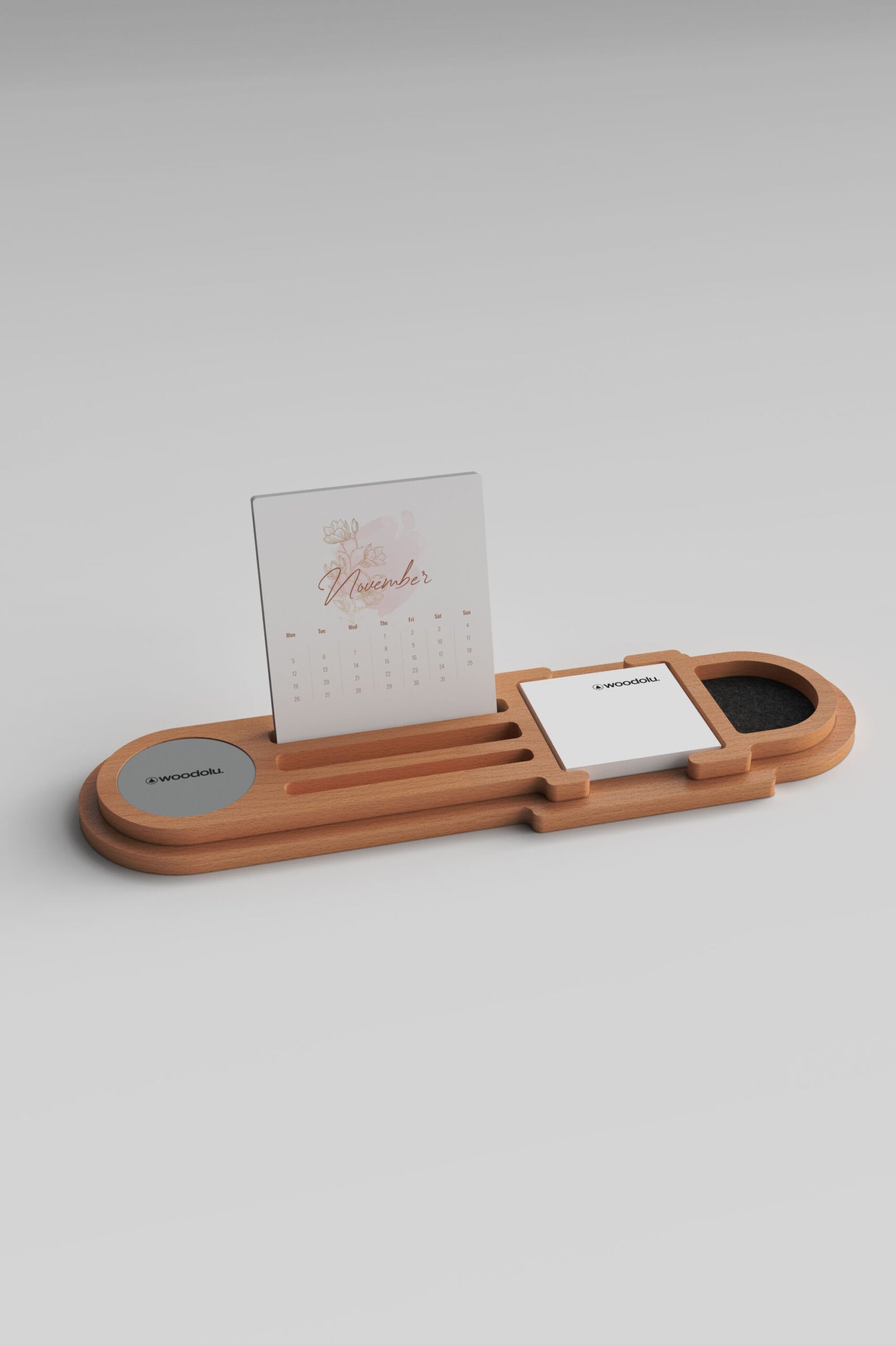 CW-51 Ahşap Masa Takvimi CW-51 Ahşap Masa Takvimi - Görsel 1